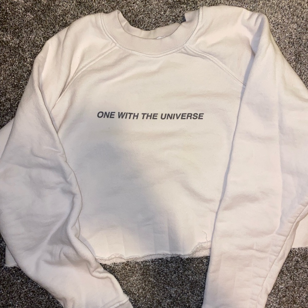 Spiritual Gangster cropped crewneck